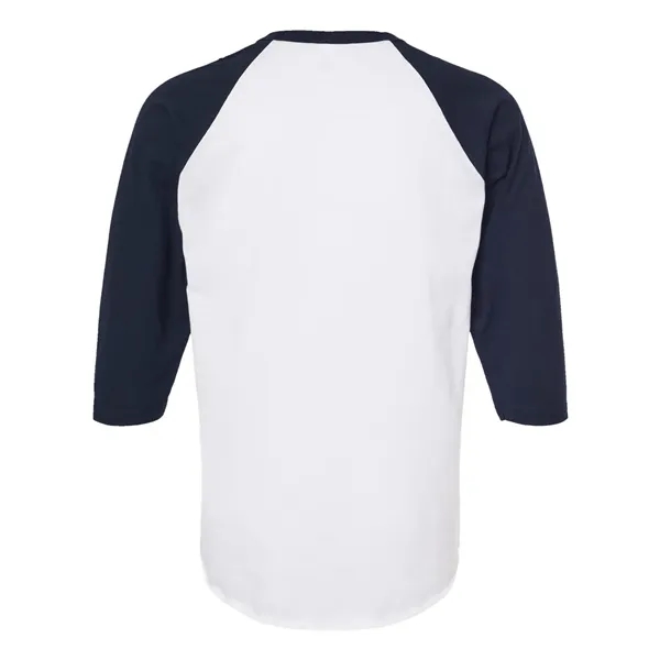 Tultex Unisex Fine Jersey Raglan T-Shirt - Tultex Unisex Fine Jersey Raglan T-Shirt - Image 16 of 38