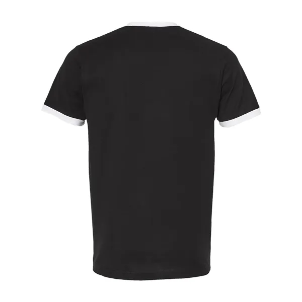 Tultex Unisex Fine Jersey Ringer T-Shirt - Tultex Unisex Fine Jersey Ringer T-Shirt - Image 2 of 24