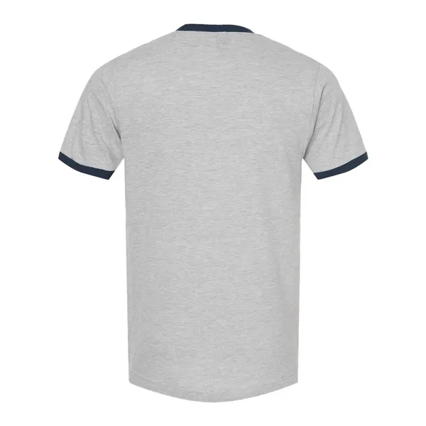 Tultex Unisex Fine Jersey Ringer T-Shirt - Tultex Unisex Fine Jersey Ringer T-Shirt - Image 9 of 24