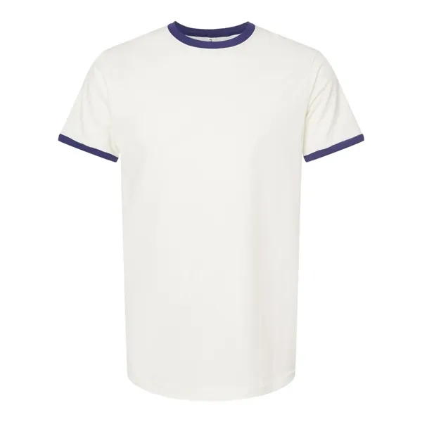 Tultex Unisex Fine Jersey Ringer T-Shirt - Tultex Unisex Fine Jersey Ringer T-Shirt - Image 11 of 24
