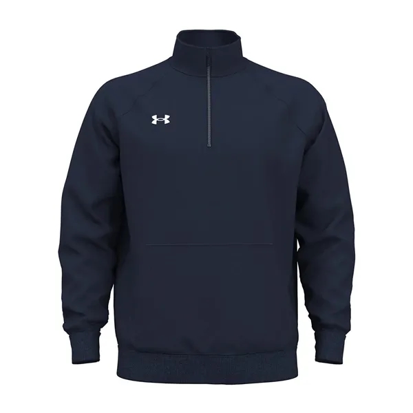 Under Armour Men's Rival Fleece Quarter-Zip Pullover - Under Armour Men's Rival Fleece Quarter-Zip Pullover - Image 3 of 4
