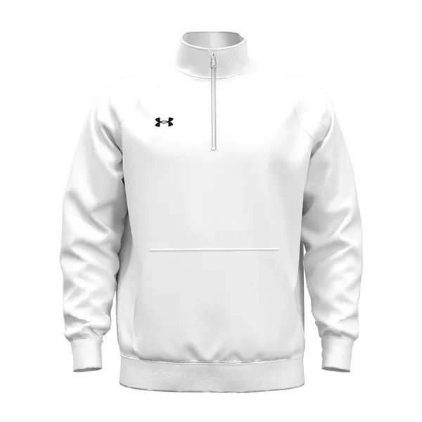 Under Armour Men's Rival Fleece Quarter-Zip Pullover - Under Armour Men's Rival Fleece Quarter-Zip Pullover - Image 4 of 4