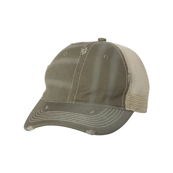 Valucap Bounty Dirty-Washed Mesh-Back Cap - Valucap Bounty Dirty-Washed Mesh-Back Cap - Image 11 of 13