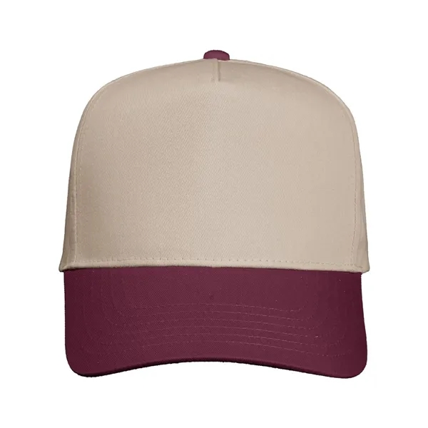 Valucap Five-Panel Twill Cap - Valucap Five-Panel Twill Cap - Image 11 of 56