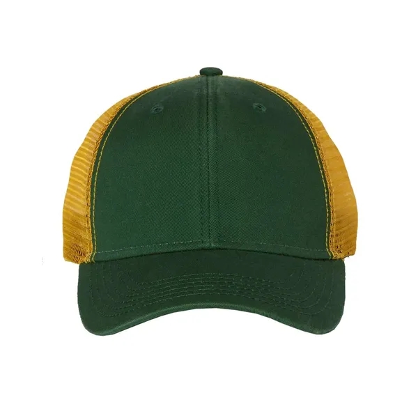 Valucap Bio-Washed Trucker Cap - Valucap Bio-Washed Trucker Cap - Image 10 of 19