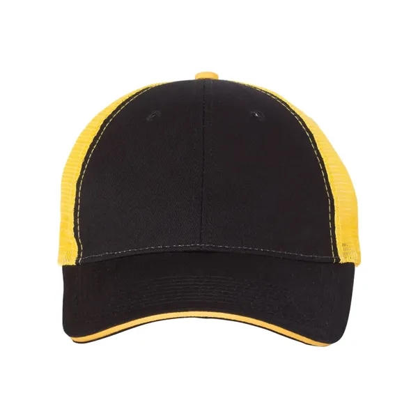 Valucap Sandwich Trucker Cap - Valucap Sandwich Trucker Cap - Image 3 of 54