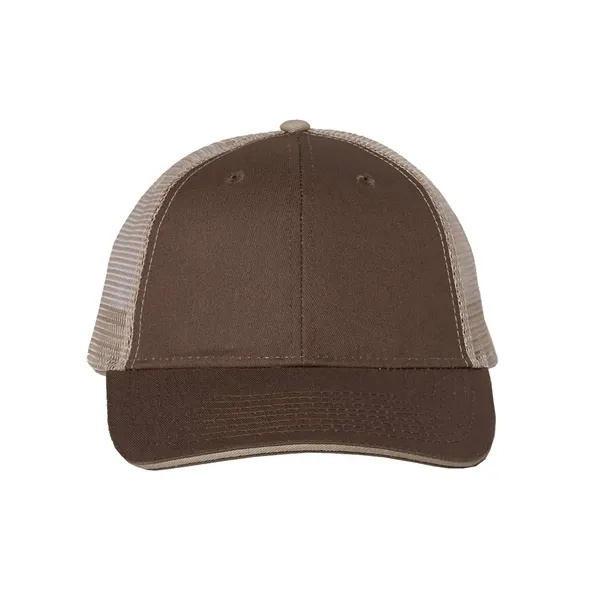 Valucap Sandwich Trucker Cap - Valucap Sandwich Trucker Cap - Image 11 of 54