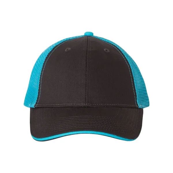 Valucap Sandwich Trucker Cap - Valucap Sandwich Trucker Cap - Image 15 of 54