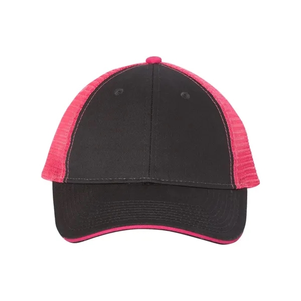 Valucap Sandwich Trucker Cap - Valucap Sandwich Trucker Cap - Image 21 of 54