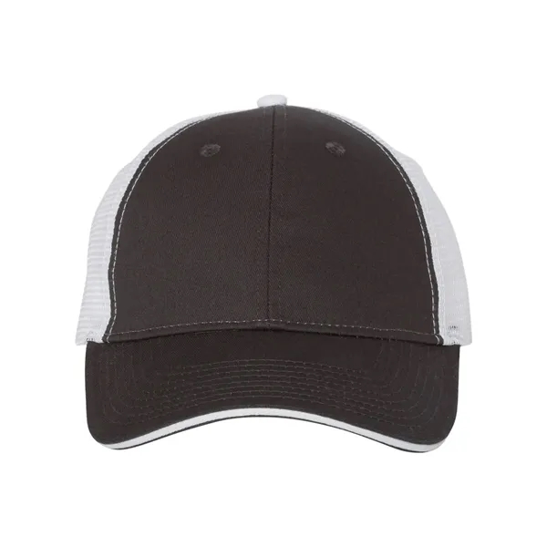 Valucap Sandwich Trucker Cap - Valucap Sandwich Trucker Cap - Image 27 of 54