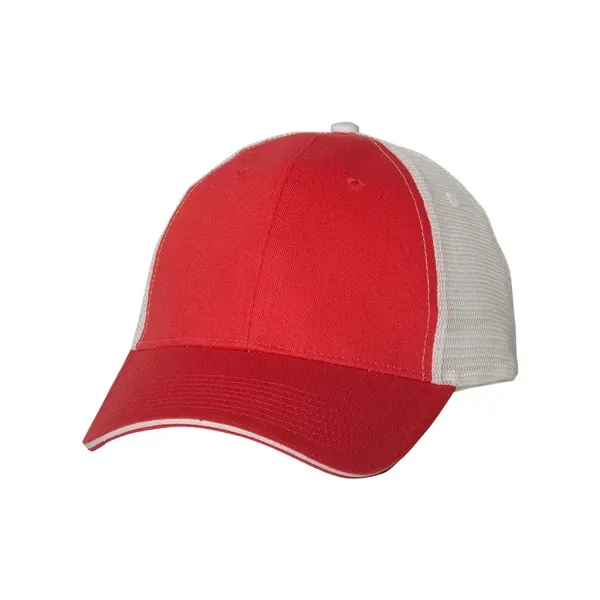 Valucap Sandwich Trucker Cap - Valucap Sandwich Trucker Cap - Image 45 of 54