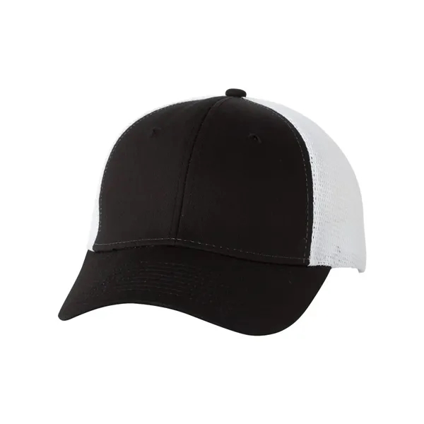 Valucap Mesh-Back Twill Trucker Cap - Valucap Mesh-Back Twill Trucker Cap - Image 6 of 38