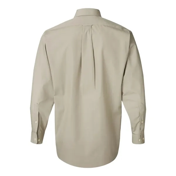 Van Heusen Men's Silky Poplin Shirt - Van Heusen Men's Silky Poplin Shirt - Image 1 of 9