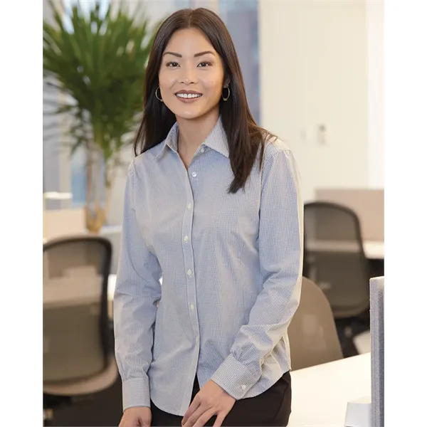 Van Heusen Women's Gingham Check Shirt - Van Heusen Women's Gingham Check Shirt - Image 0 of 9