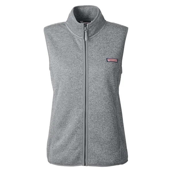 vineyard vines Women's Mountain Sweater Fleece Vest - vineyard vines Women's Mountain Sweater Fleece Vest - Image 1 of 4