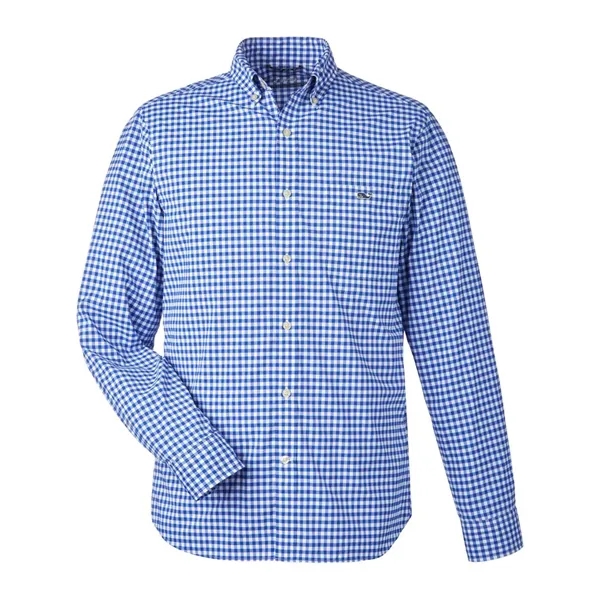 vineyard vines Men's On-The-Go Nylon Gingham Shirt - vineyard vines Men's On-The-Go Nylon Gingham Shirt - Image 1 of 6