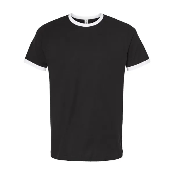 Custom Tultex Unisex Fine Jersey Ringer T-Shirt