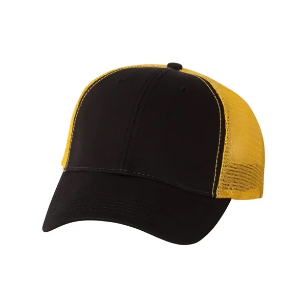 Custom Valucap Bio-Washed Trucker Cap
