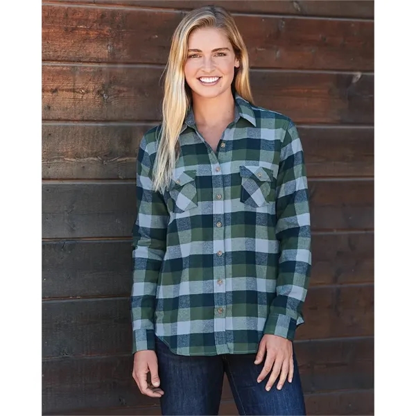 Weatherproof Women's Vintage Brushed Flannel Shirt - Weatherproof Women's Vintage Brushed Flannel Shirt - Image 0 of 11
