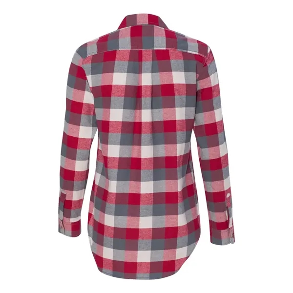 Weatherproof Women's Vintage Brushed Flannel Shirt - Weatherproof Women's Vintage Brushed Flannel Shirt - Image 5 of 11