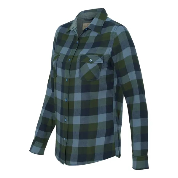 Weatherproof Women's Vintage Brushed Flannel Shirt - Weatherproof Women's Vintage Brushed Flannel Shirt - Image 7 of 11