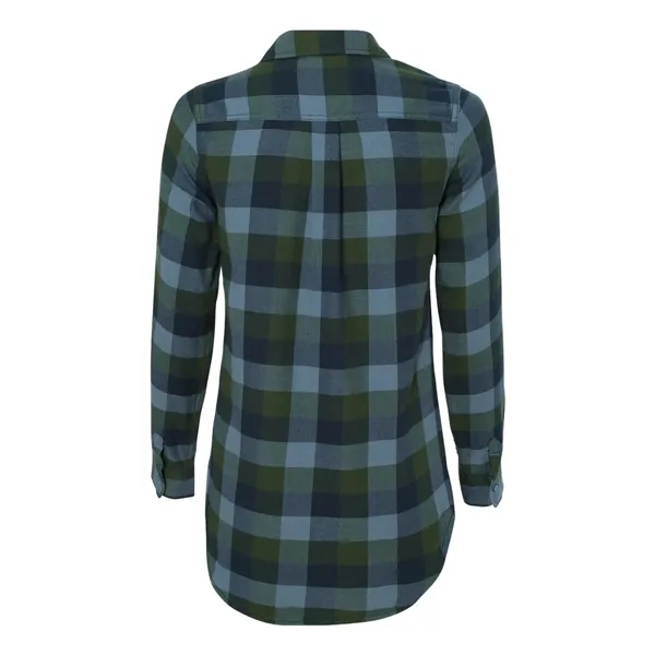 Weatherproof Women's Vintage Brushed Flannel Shirt - Weatherproof Women's Vintage Brushed Flannel Shirt - Image 8 of 11