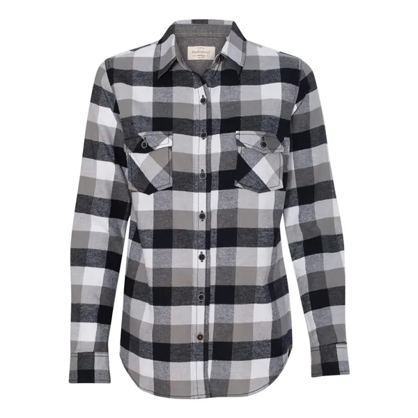 Weatherproof Women's Vintage Brushed Flannel Shirt - Weatherproof Women's Vintage Brushed Flannel Shirt - Image 9 of 11