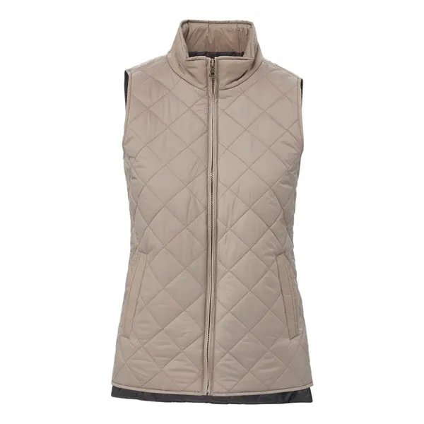 Weatherproof Women's Vintage Diamond Quilted Vest - Weatherproof Women's Vintage Diamond Quilted Vest - Image 3 of 8