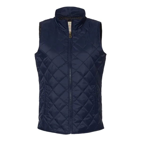 Weatherproof Women's Vintage Diamond Quilted Vest - Weatherproof Women's Vintage Diamond Quilted Vest - Image 5 of 8