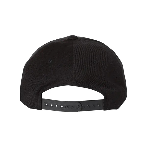 YP Classics Premium Five-Panel Curved Bill Snapback Cap - YP Classics Premium Five-Panel Curved Bill Snapback Cap - Image 2 of 8