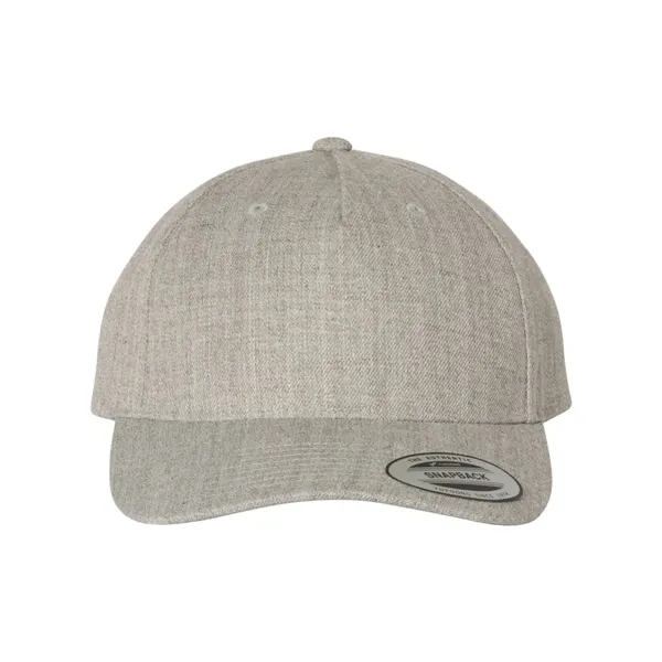 YP Classics Premium Five-Panel Curved Bill Snapback Cap - YP Classics Premium Five-Panel Curved Bill Snapback Cap - Image 3 of 8