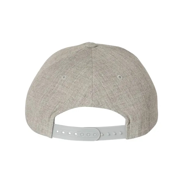 YP Classics Premium Five-Panel Curved Bill Snapback Cap - YP Classics Premium Five-Panel Curved Bill Snapback Cap - Image 4 of 8
