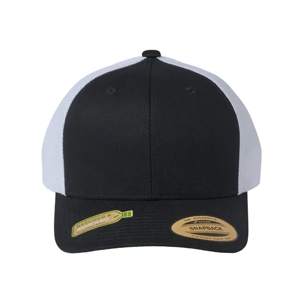 YP Classics Sustainable Retro Trucker Cap - YP Classics Sustainable Retro Trucker Cap - Image 3 of 8