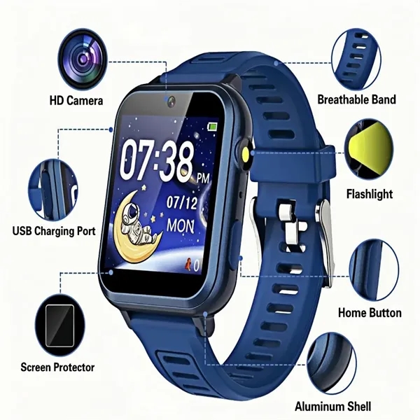 Kids Smart Watch with Games and Camera - Kids Smart Watch with Games and Camera - Image 1 of 5
