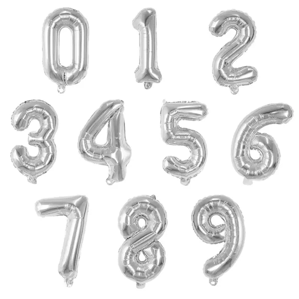16" Number & Letter Balloons - 16" Number & Letter Balloons - Image 6 of 17