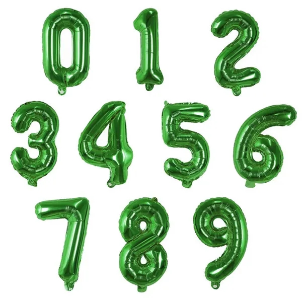 16" Number & Letter Balloons - 16" Number & Letter Balloons - Image 7 of 17