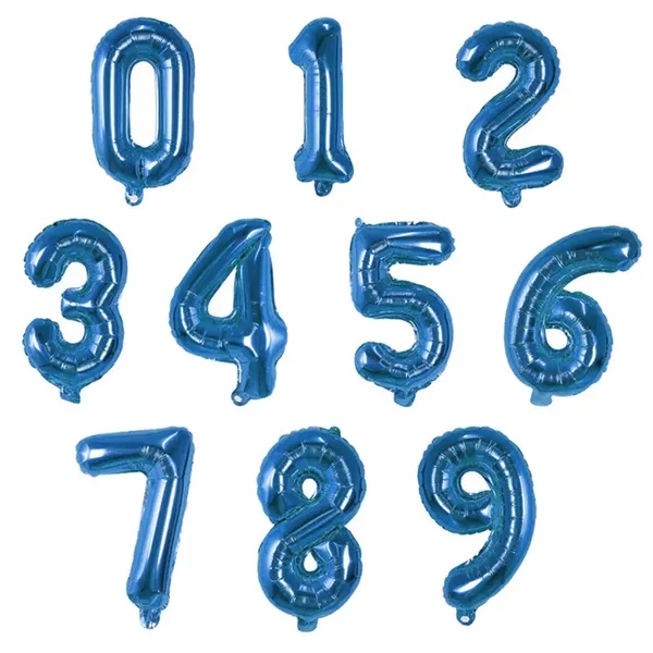 16" Number & Letter Balloons - 16" Number & Letter Balloons - Image 5 of 17