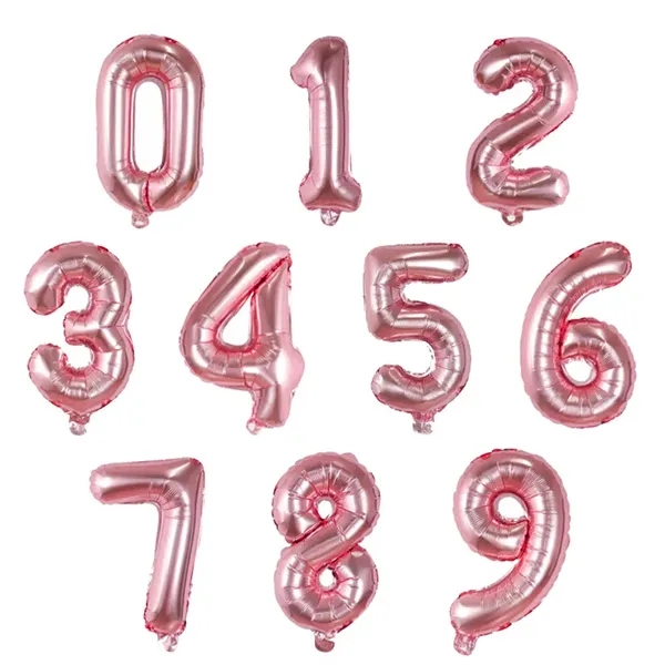 16" Number & Letter Balloons - 16" Number & Letter Balloons - Image 4 of 17