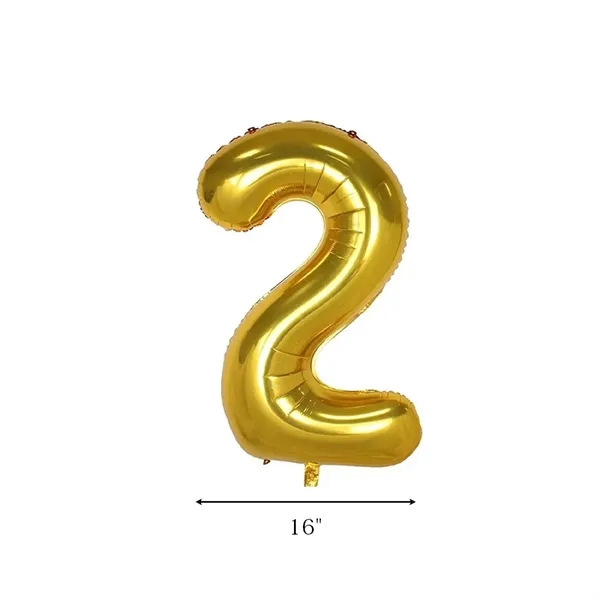 16" Number & Letter Balloons - 16" Number & Letter Balloons - Image 3 of 17