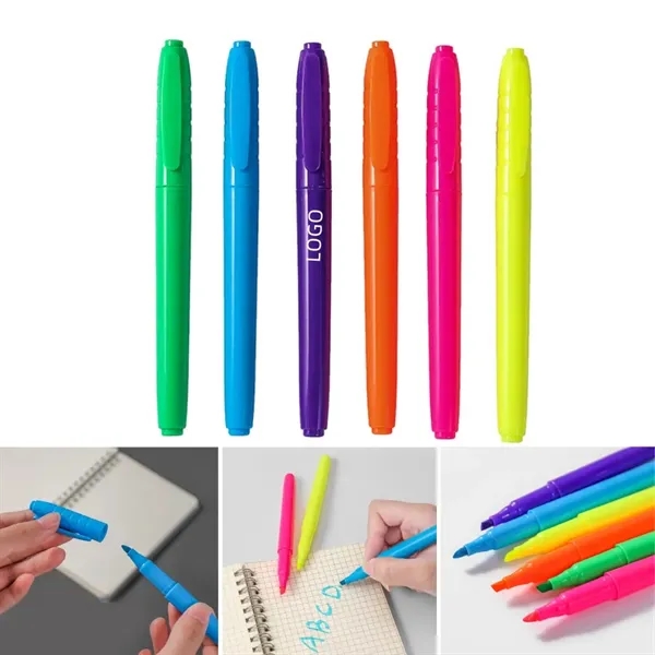 Eco-Friendly Highlighter Marker Pen - Eco-Friendly Highlighter Marker Pen - Image 0 of 5