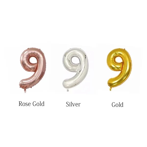 32" Number & Letter Balloons - 32" Number & Letter Balloons - Image 1 of 38