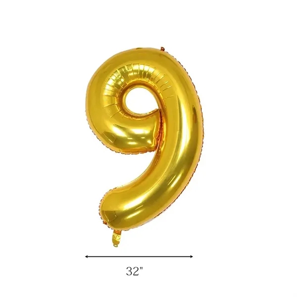 32" Number & Letter Balloons - 32" Number & Letter Balloons - Image 2 of 38