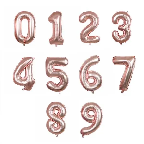 32" Number & Letter Balloons - 32" Number & Letter Balloons - Image 4 of 38