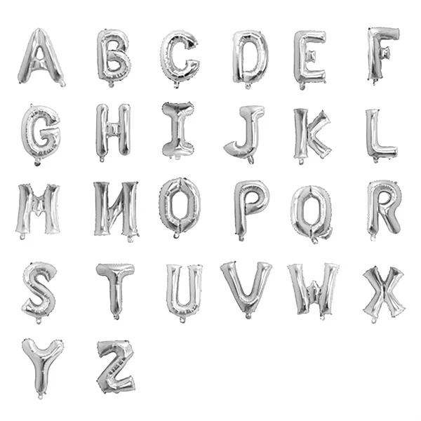16" Number & Letter Balloons - 16" Number & Letter Balloons - Image 14 of 17