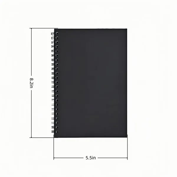 A5 Spiral Notebook With Lined Pages In Solid Colors - A5 Spiral Notebook With Lined Pages In Solid Colors - Image 1 of 5