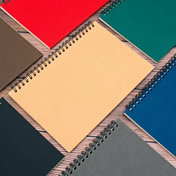 A5 Spiral Notebook With Lined Pages In Solid Colors - A5 Spiral Notebook With Lined Pages In Solid Colors - Image 5 of 5