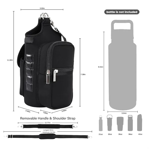 Magnetic Gym Bag Water Bottle Carrier - Magnetic Gym Bag Water Bottle Carrier - Image 1 of 1