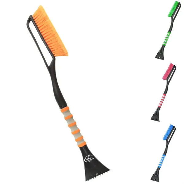 Removable Foam Handle Car Windshield Snow Brush Ice Shovel - Removable Foam Handle Car Windshield Snow Brush Ice Shovel - Image 0 of 5