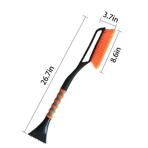 Removable Foam Handle Car Windshield Snow Brush Ice Shovel - Removable Foam Handle Car Windshield Snow Brush Ice Shovel - Image 1 of 5