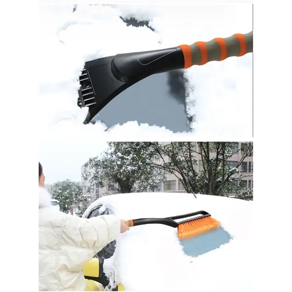 Removable Foam Handle Car Windshield Snow Brush Ice Shovel - Removable Foam Handle Car Windshield Snow Brush Ice Shovel - Image 4 of 5